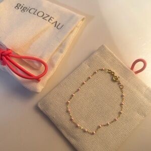 GIGI CLOZEAU Classic Gigi Baby Pink Bracelet